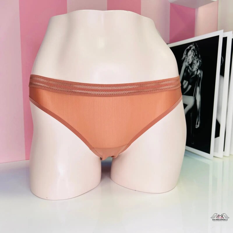 Victorias Secret Elegantné nohavičky s vyšším pásom a jemnou 46574406