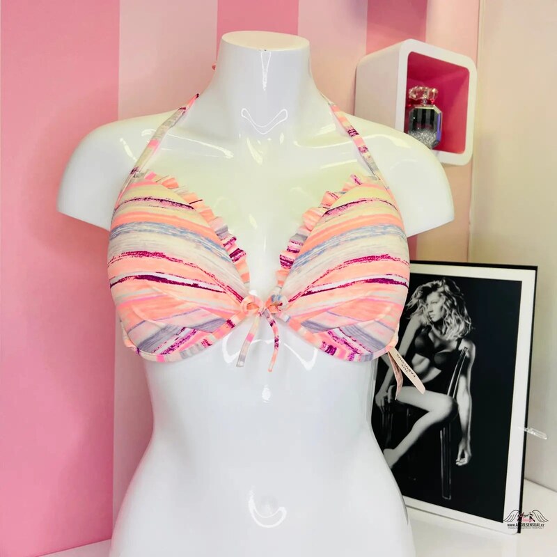 Victorias Secret Farebný horný diel plaviek pre žiarivé leto 46574166
