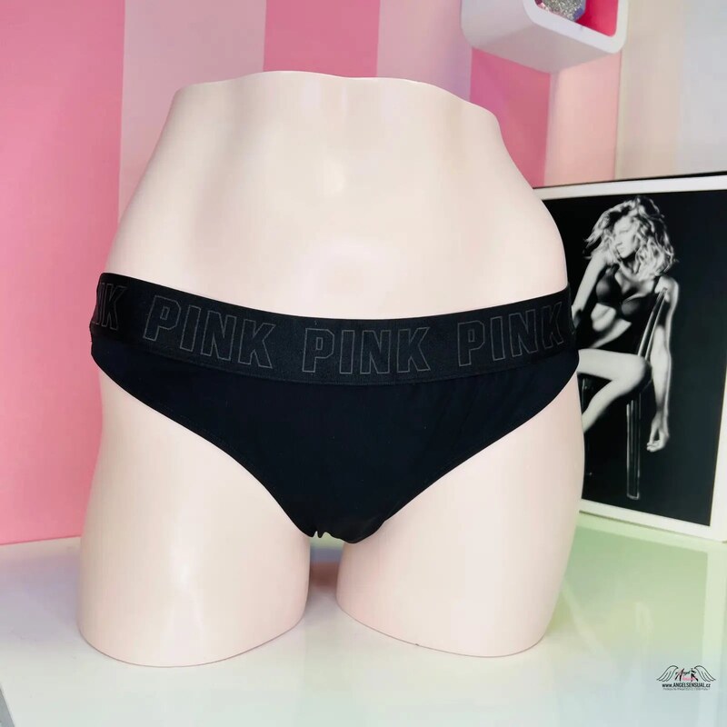 Brazílsky Spodný Diel Plaviek s Nápisom PINK pre Zmyselný Letný Štýl 46574952