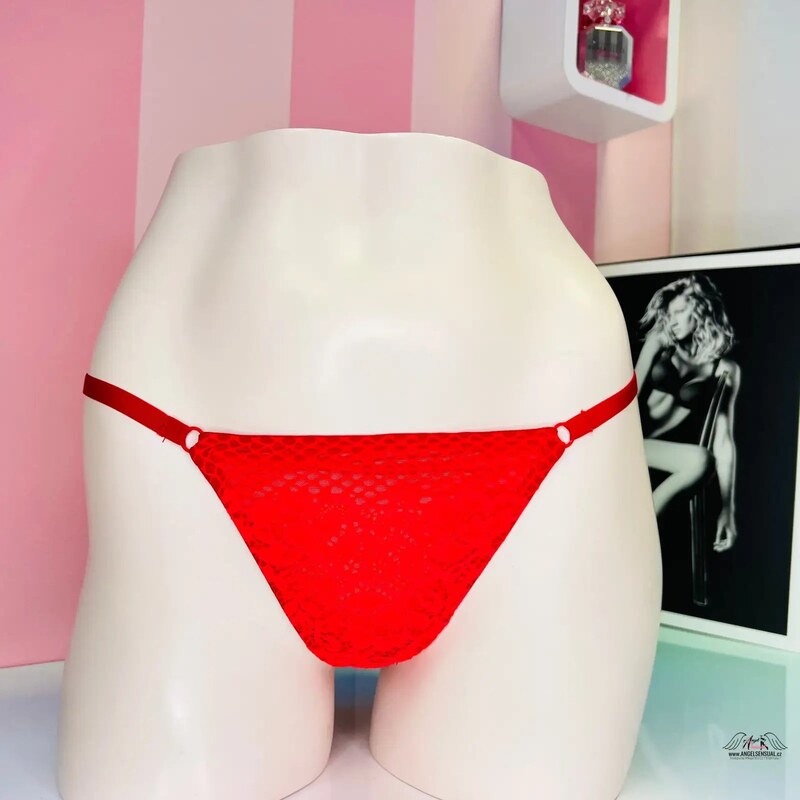 Victorias Secret Tanga Móda: Elegantné Celokrajkové Tanga s Ozdobou 46574611
