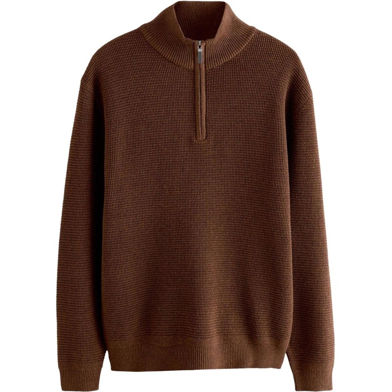 Next Sveter tmavohnedá 66951763