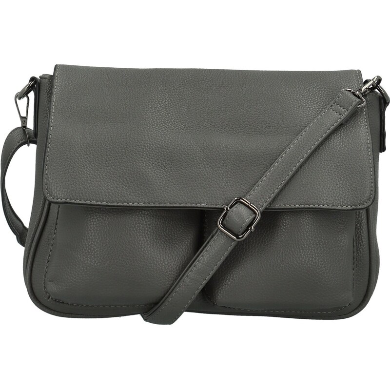 Dámska crossbody kabelka šedá - Firenze Samira šedá 65159616