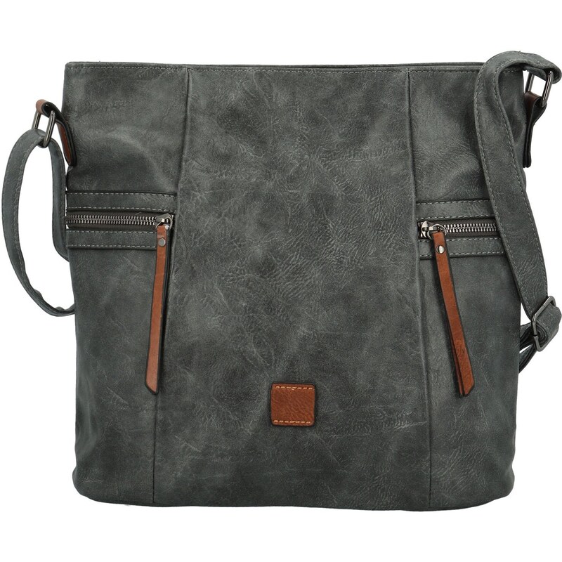 Dámska crossbody kabelka šedá - Firenze Jamia šedá 65159638