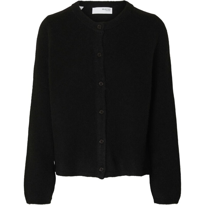 SELECTED Kardigán SLFLULU čierna 65190137
