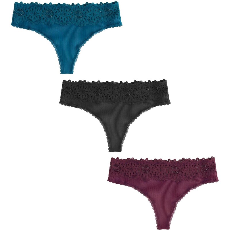 Next Tangá modrozelená / vínovo červená / čierna 65886685