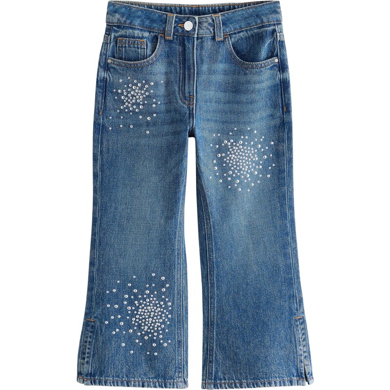 Next Džínsy modrá denim / priehľadná 65888052
