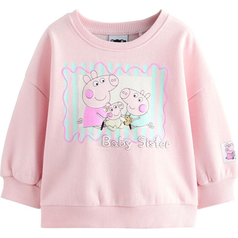 Next Mikina svetlomodrá / žltá / ružová / svetloružová 65888077