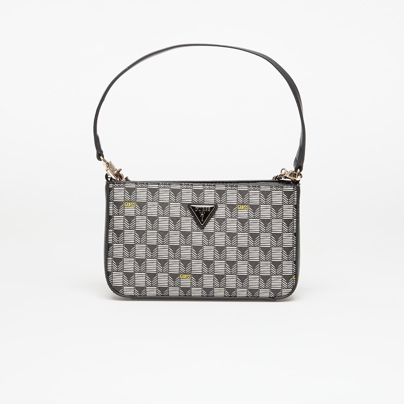 GUESS G Wave II Mini Top Zp Shoulder Bag Black Logo Universal 65148129