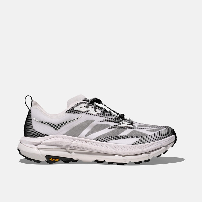 Unisex bielo-čierne tenisky Hoka Mafate Speed 4 Lite TS 65262118