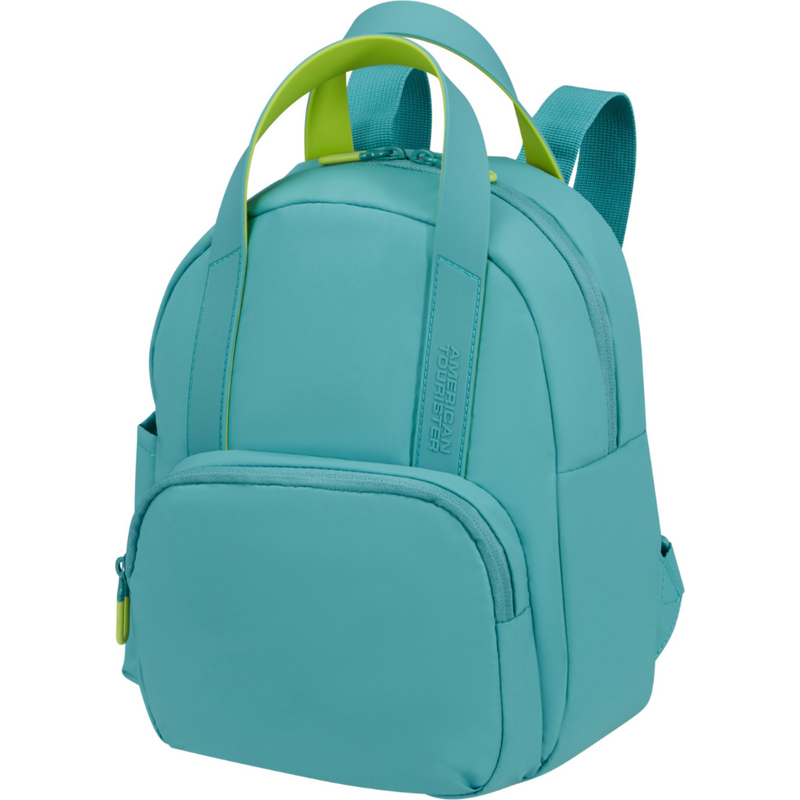American Tourister PUFFYPOP MINI BACKPACK S TURQUOISE 8,5l 65182406