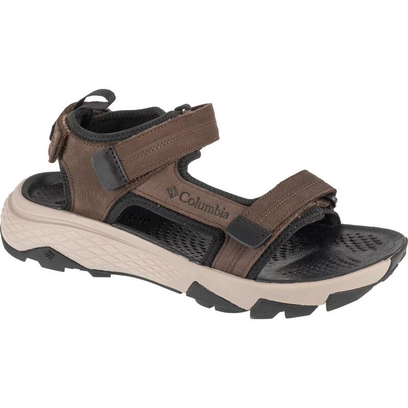 Hnedé pánske športové sandále Columbia Peakfreak Rush Sandal Lea 65151660