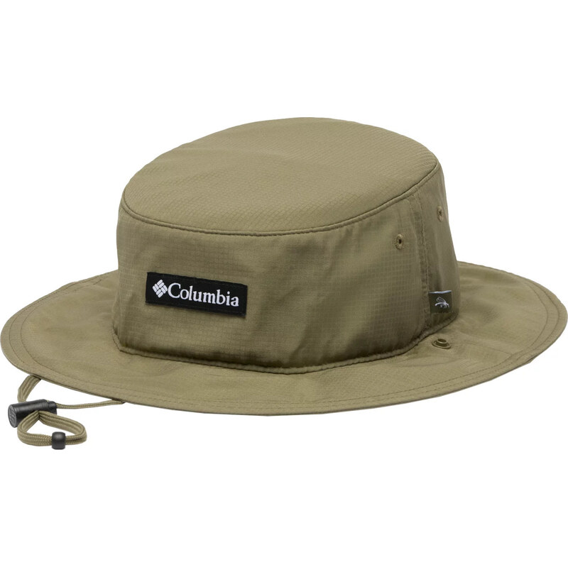 Kaki pánsky turistický klobúk Columbia Skien Valley Booney Hat 65152097