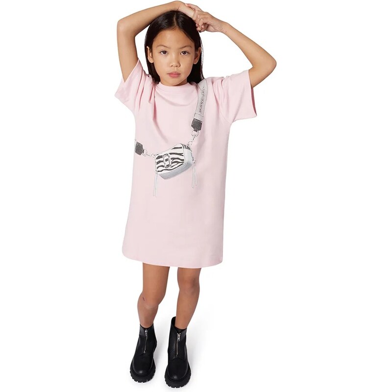 Dievčenské bavlnené šaty Marc Jacobs 65152318