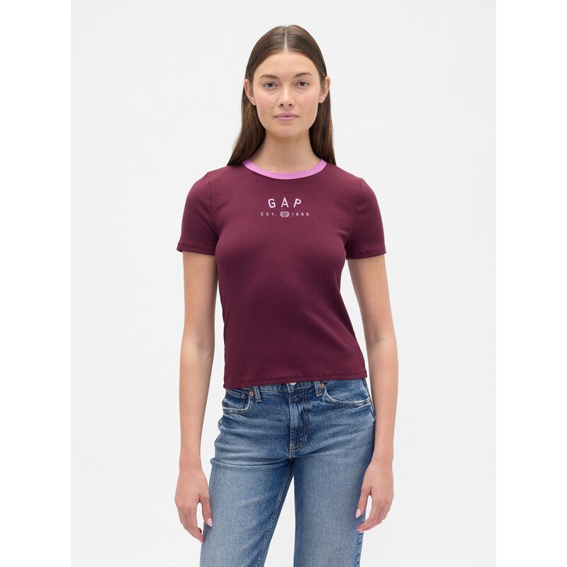 GAP Dámske Crop tričko s logom 637782-11 66265496