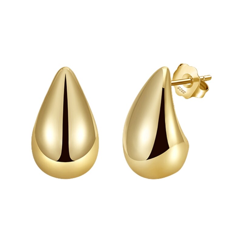 MAJYA Strieborné náušnice DEBORA pozlátené 11893 65260540