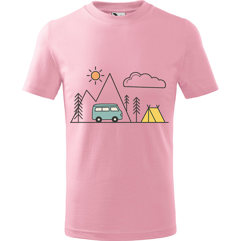 Handel Detské tričko - Výlet s karavanom 65153289