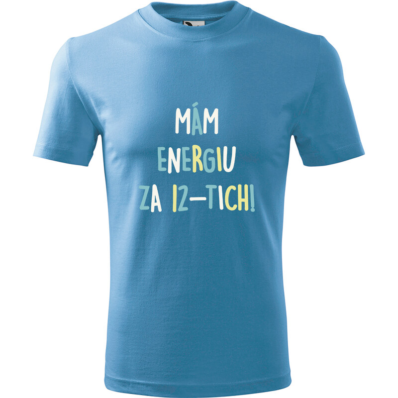 Handel Detské tričko - Mám energiu za 12-tich! 65153280