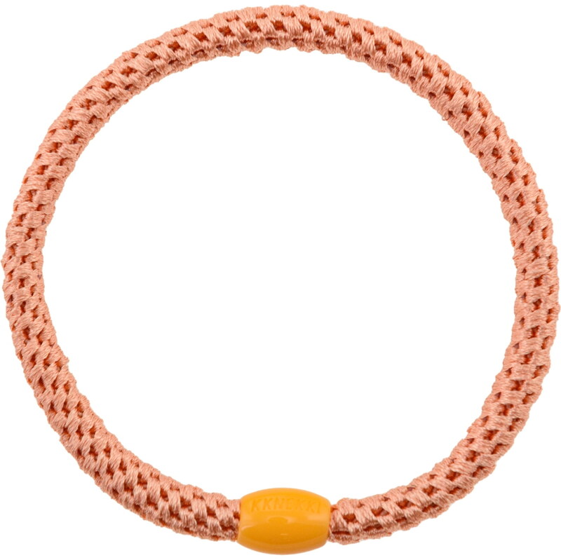 Gumička do vlasov Kknekki Slim Coral 65156437