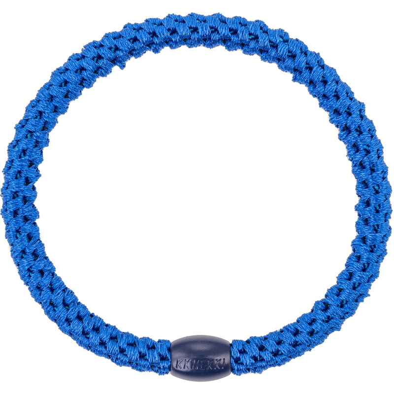 Gumička do vlasov Kknekki Slim Electric Blue 65156447