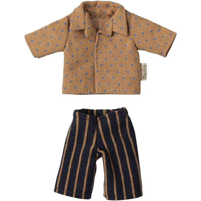 Tričko a pruhované nohavice pre myšky Maileg Dad Mouse 65156965