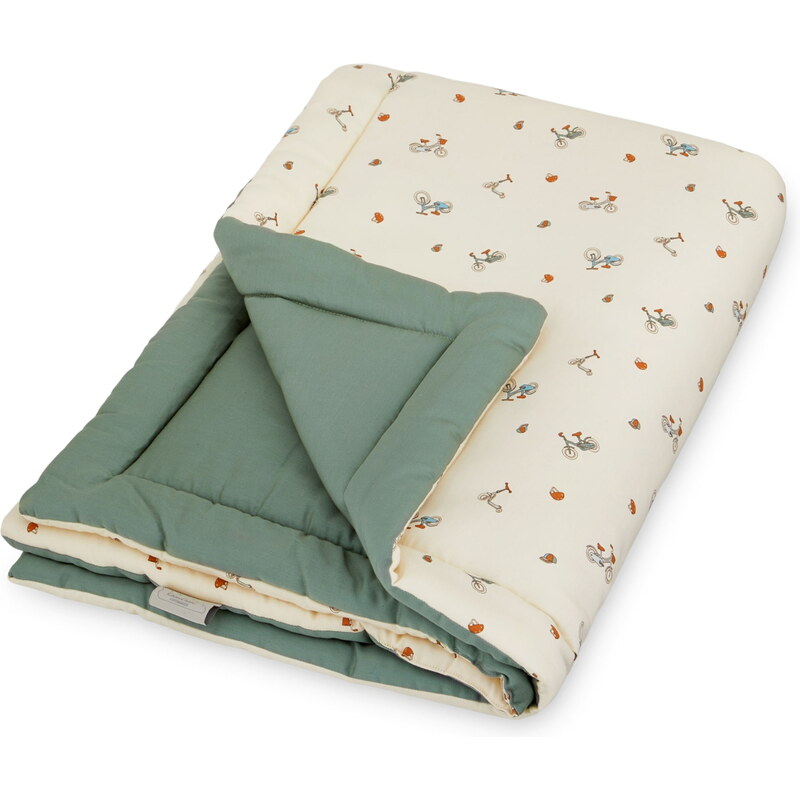 Cam Cam ApS Bavlnená prikrývka pre bábätko Bicycles 90 x 120 cm 65157641