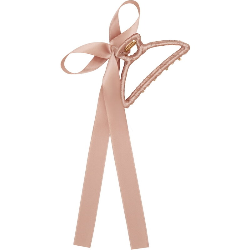 MIMI & LULA Štipec s mašľou do vlasov Dusty Pink 65157718