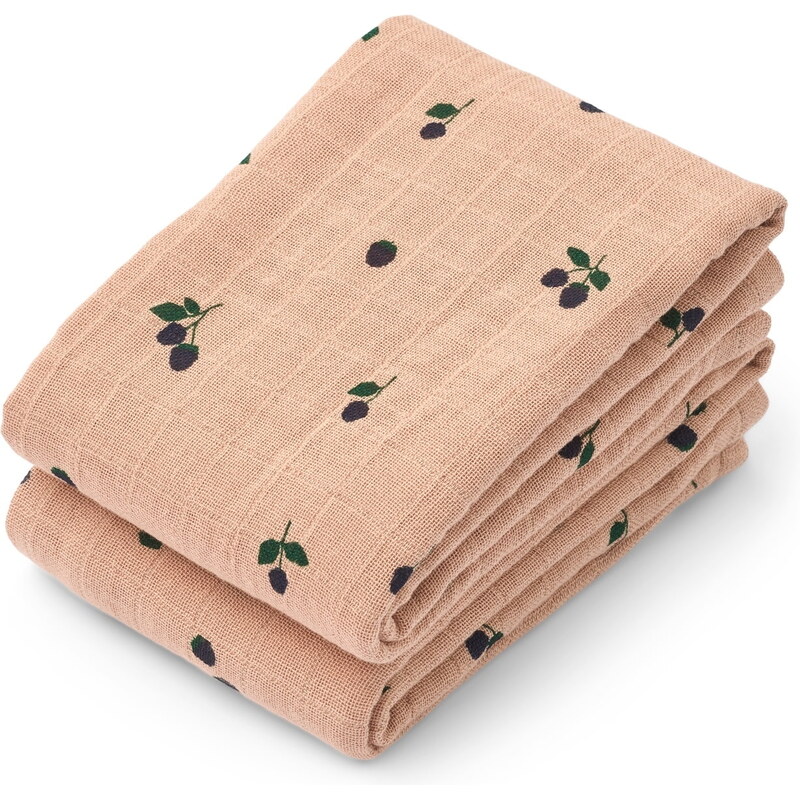 LIEWOOD Mušelínová plienka Mini Berry – set 2 ks 65158293
