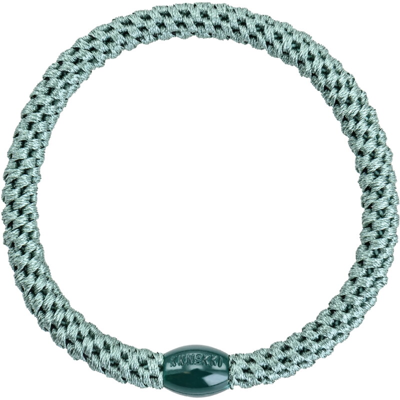 Gumička do vlasov Kknekki Slim Faded Green 65158334
