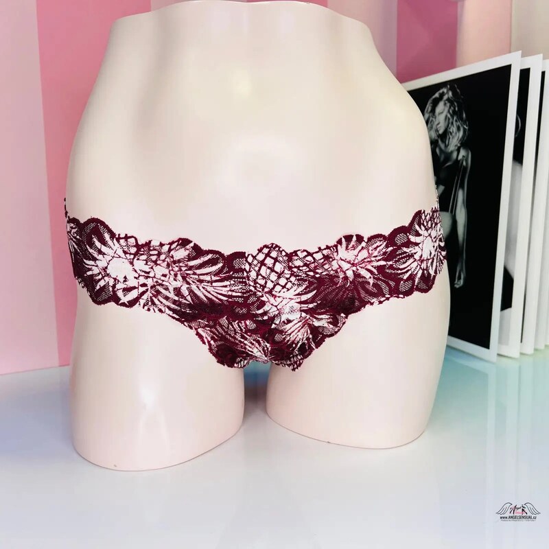 PINK: Svůdná Krajková Tanga PINK pre Sebavedomé Ženy 65202565