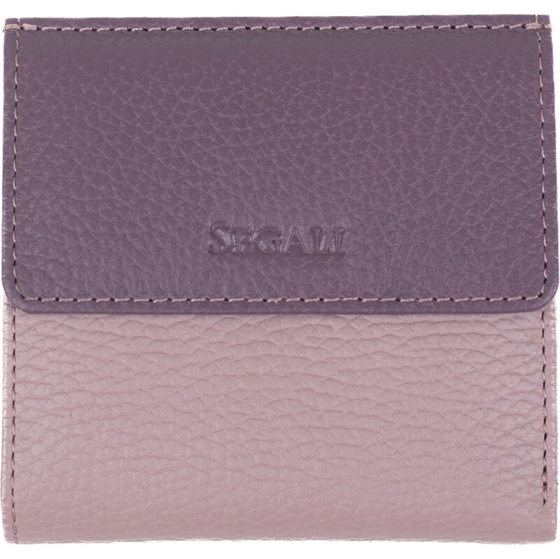 SEGALI Dámska kožená peňaženka 61337 orchid/rose 66586614