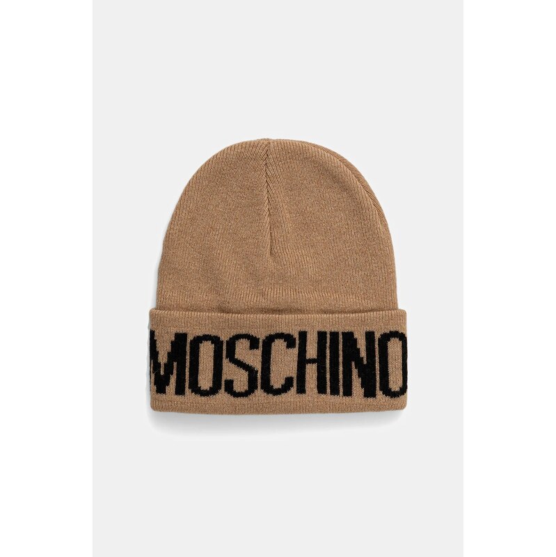Čiapka s prímesou vlny Moschino 65160189