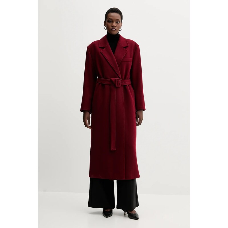 Vlnený kabát Marella 65064843