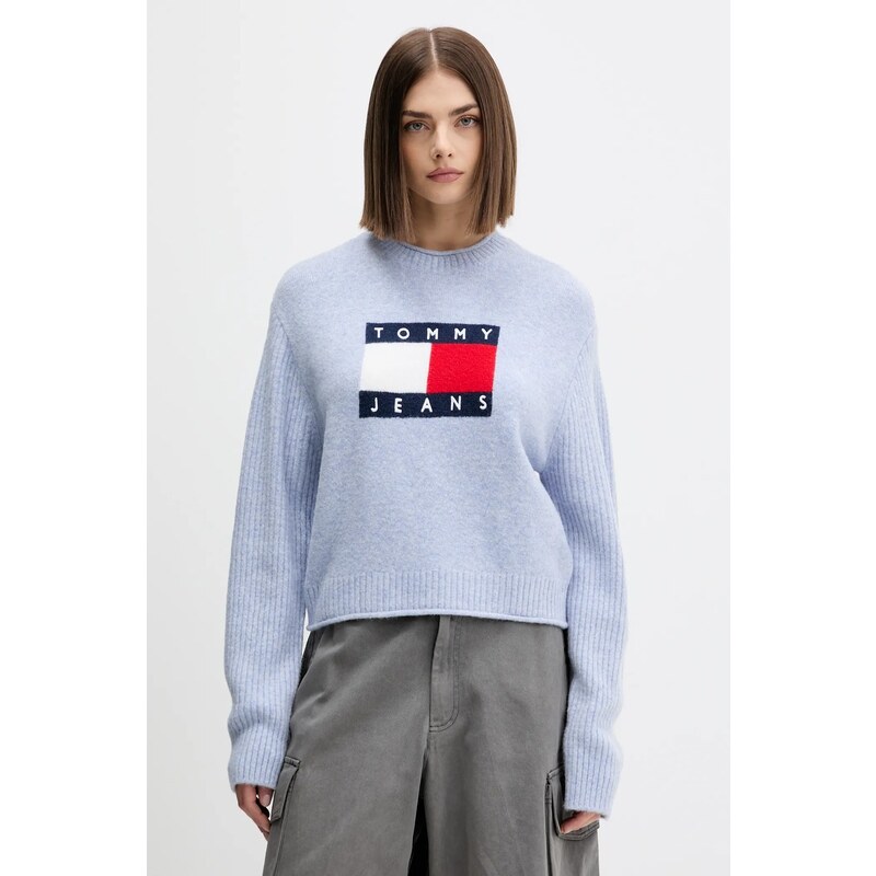 Sveter s prímesou vlny Tommy Jeans 64972089