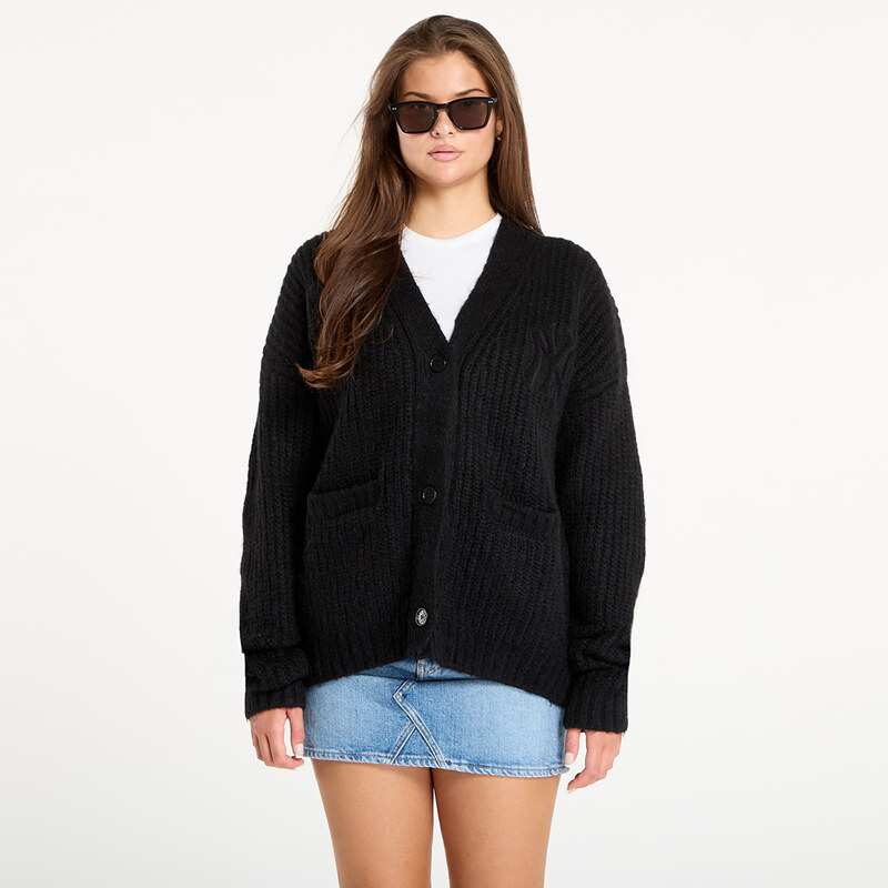 New Era MLB Knit Cardigan New York Yankees Black S 65438010