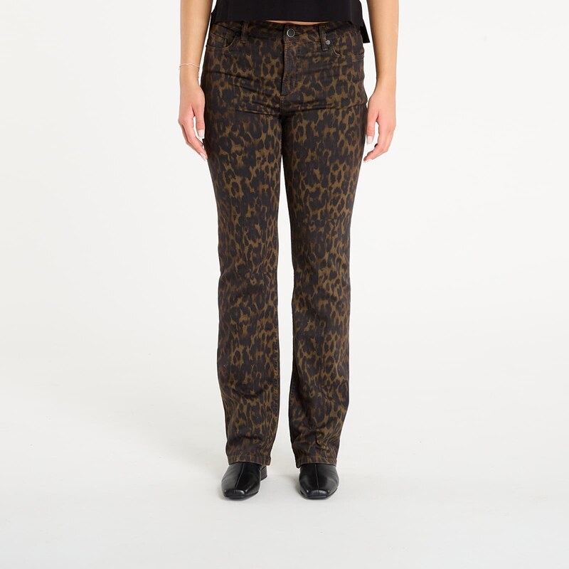 Džínsy AllSaints Haldan Slim Bootcut Leppo Brown 28 65160438