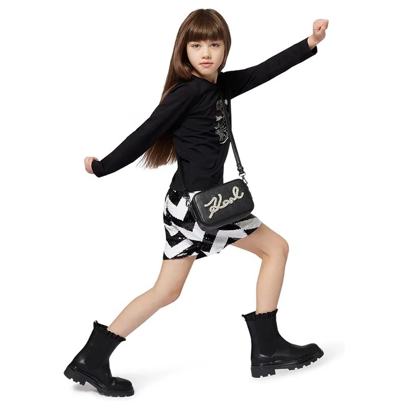 Detské krátke nohavice Karl Lagerfeld 65162343