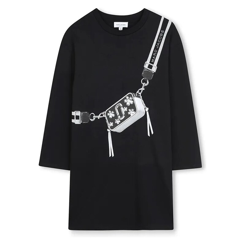 Dievčenské bavlnené šaty Marc Jacobs 65162491