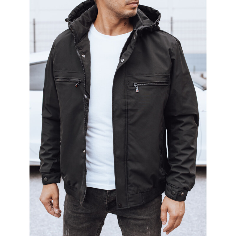 BASIC Čierna pánska prechodná bunda TX5031 65161624