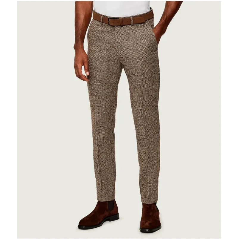 TIGER OF SWEDEN Vlnené nohavice Tenuta | Slim Fit 65161732