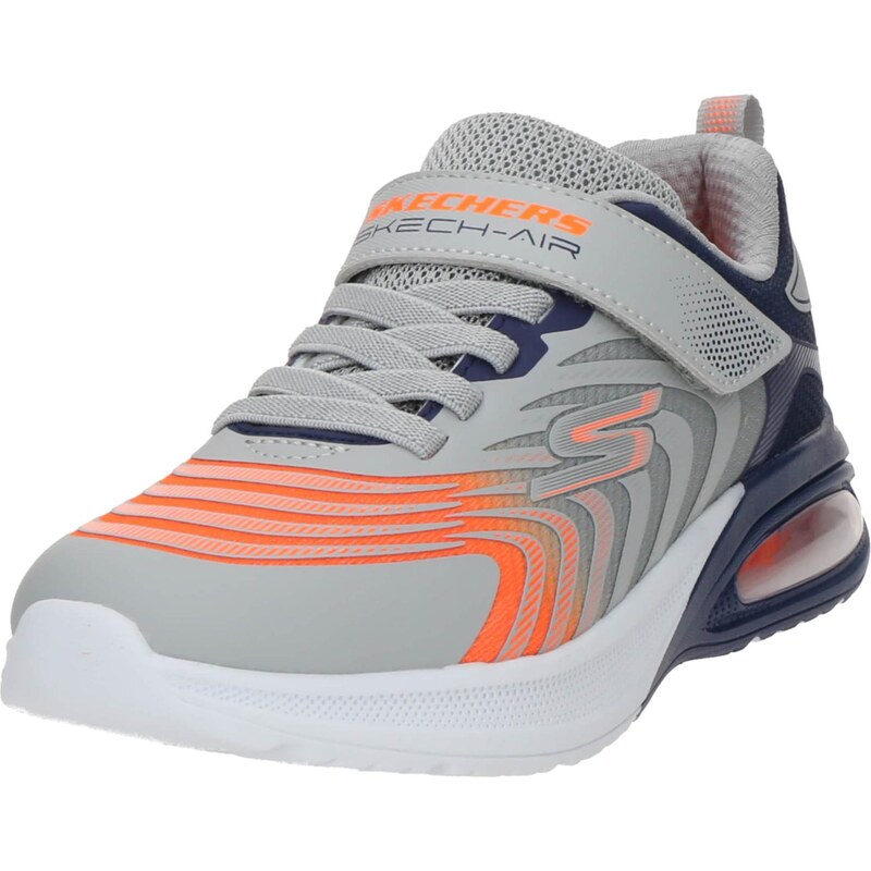 SKECHERS Tenisky Microspec Max Advance námornícka modrá / svetlosivá / 65162678