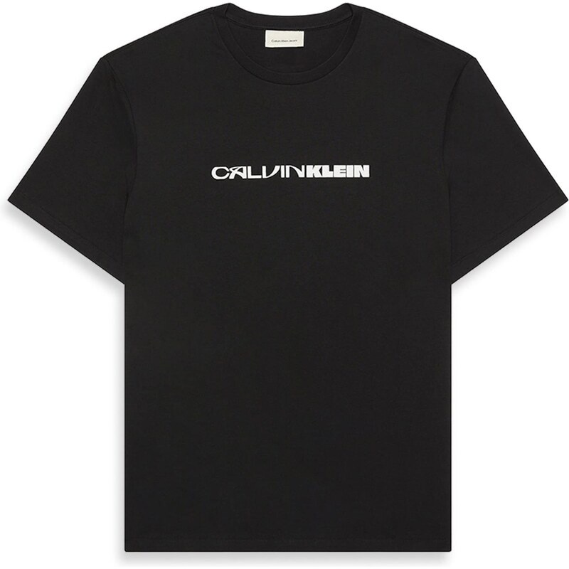 Calvin Klein Jeans Tričko 20S fialová / čierna / biela 65162712