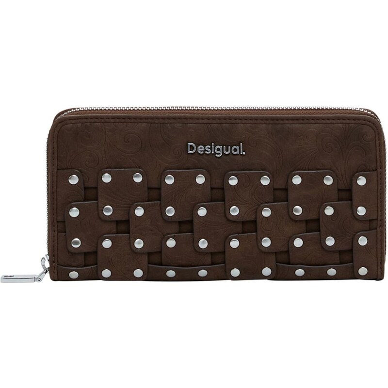 Desigual Peňaženka hnedá / strieborná 65656796