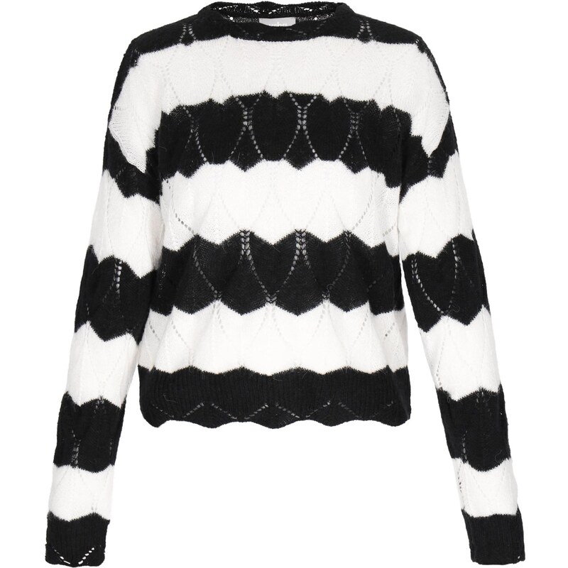 Usha Sveter čierna / biela 65707402