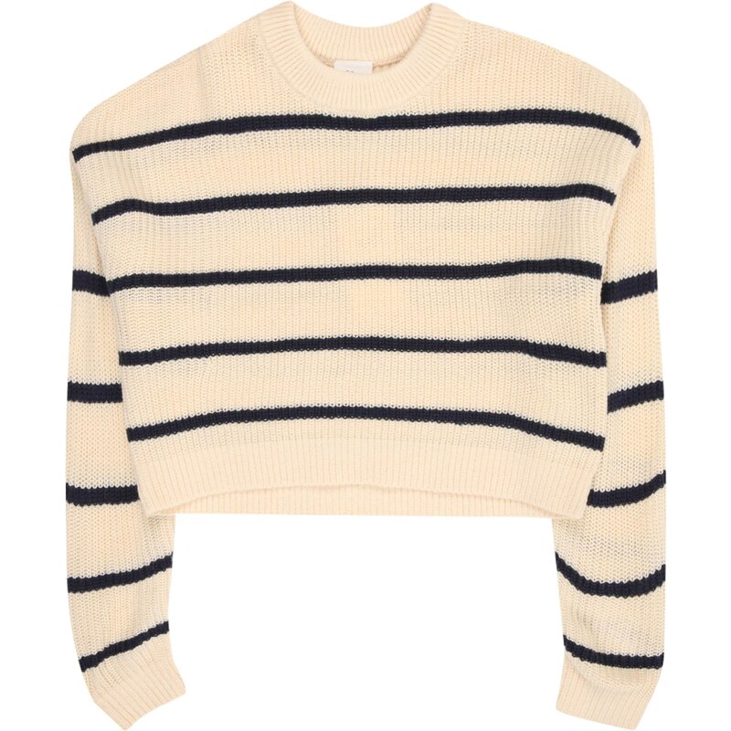 s.Oliver Sveter krémová / námornícka modrá 65659041