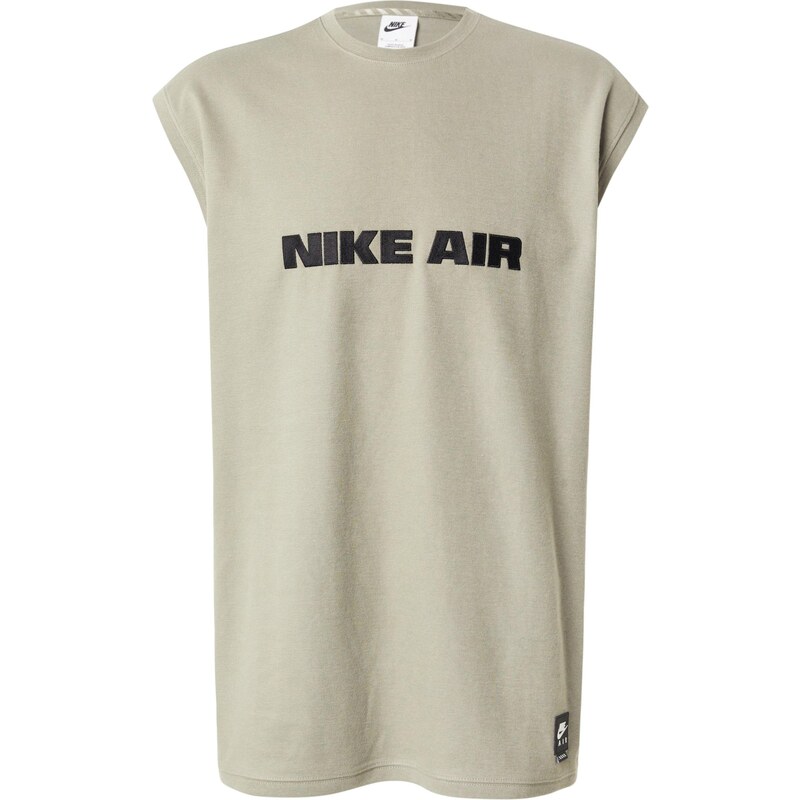 Nike Sportswear Tričko AIR pastelovo zelená / čierna 65163007