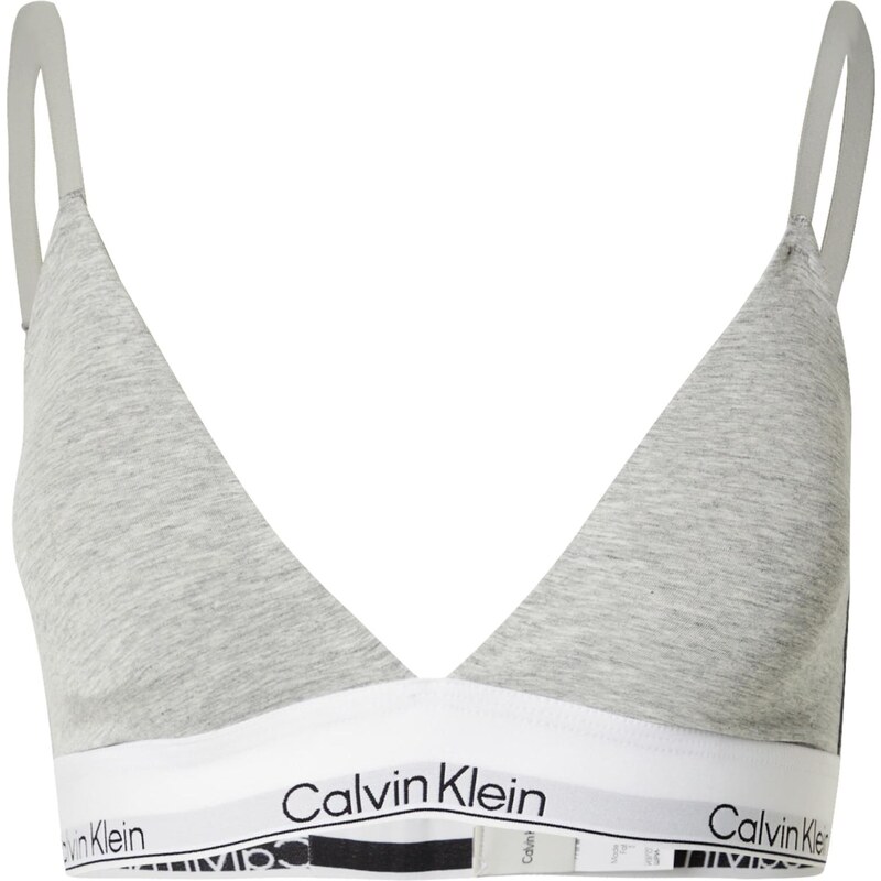 Calvin Klein Underwear Podprsenka svetlosivá / čierna / biela 65662163