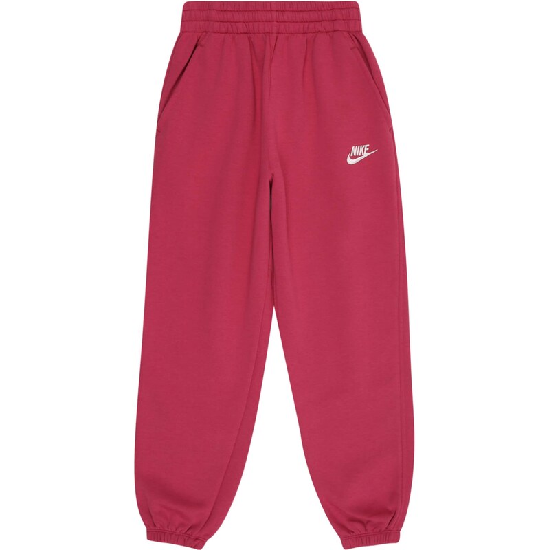 Nike Sportswear Nohavice CLUB FLC tmavoružová 65283946