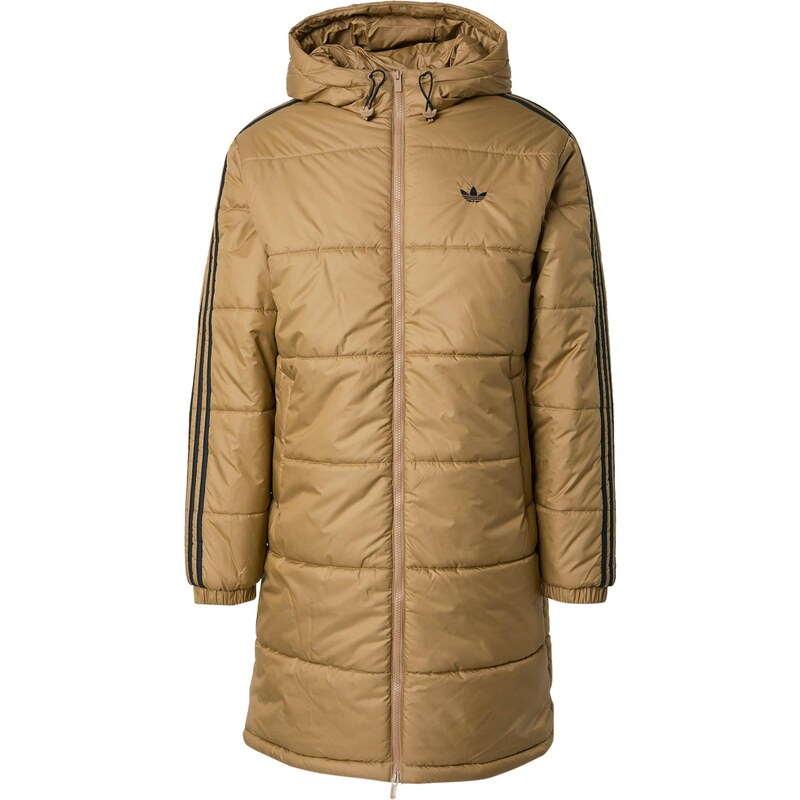 ADIDAS ORIGINALS Prechodný kabát Adicolor farba ťavej srsti / čierna 65662137