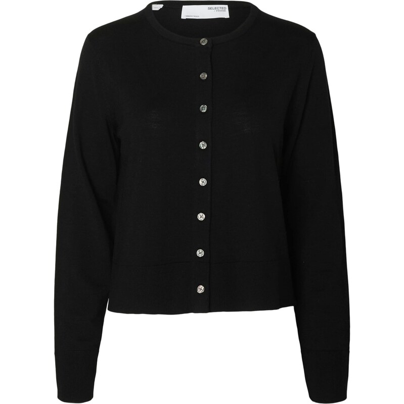 SELECTED Kardigán SLFTHEA čierna 65190156