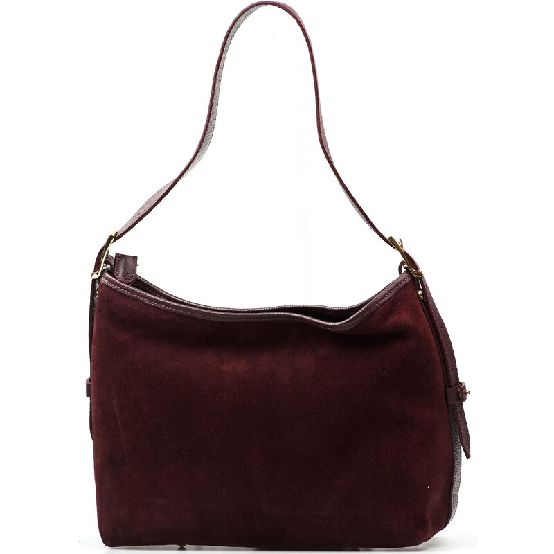 Blaire Kožená kabelka Samon bordó 65162304